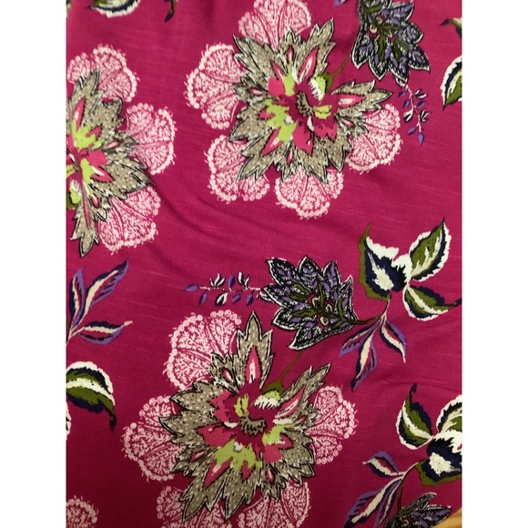 J.JILL OVER THE HEAD STYLE MIXED FLORAL PATTERN DRESS L NWOT - Picture 6 of 7